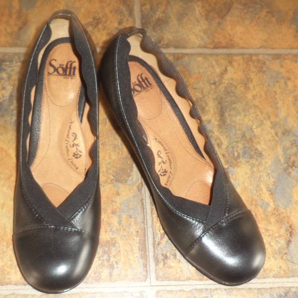SOEFFT black pumps sz 9M